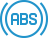 Car ABS (Anti-lock Braking System) Warning Light