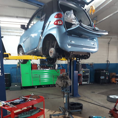 Smart Car Transmission And Clutch Replacement