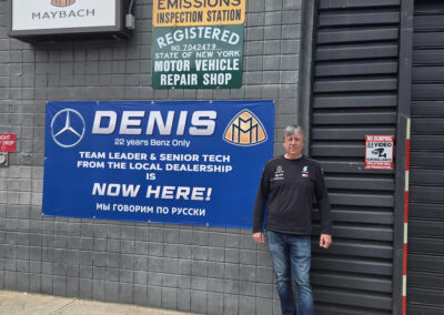 Welcome, Dennis, our new Senior Tech Team Lead from the Brooklyn Mercedes-Benz dealership!