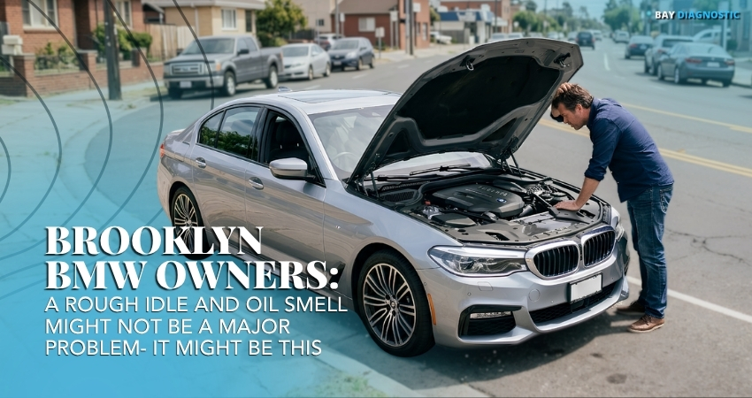 Brooklyn BMW Owners A Rough Idle and Oil Smell Might Not Be a Major Problem — It Might Be This